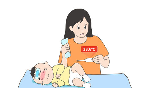 體溫38°C+，物理降溫要用溫毛巾還是冷毛巾？